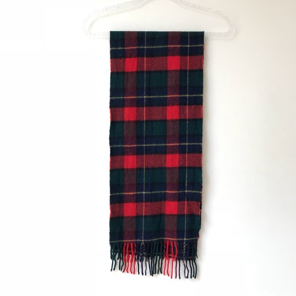 Pringle 100% Wool Scottish Tartan Plaid Scarf - Picture 3 of 7